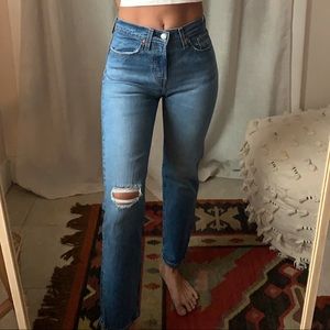 NWOT Levi’s Wedgie Straight Jean